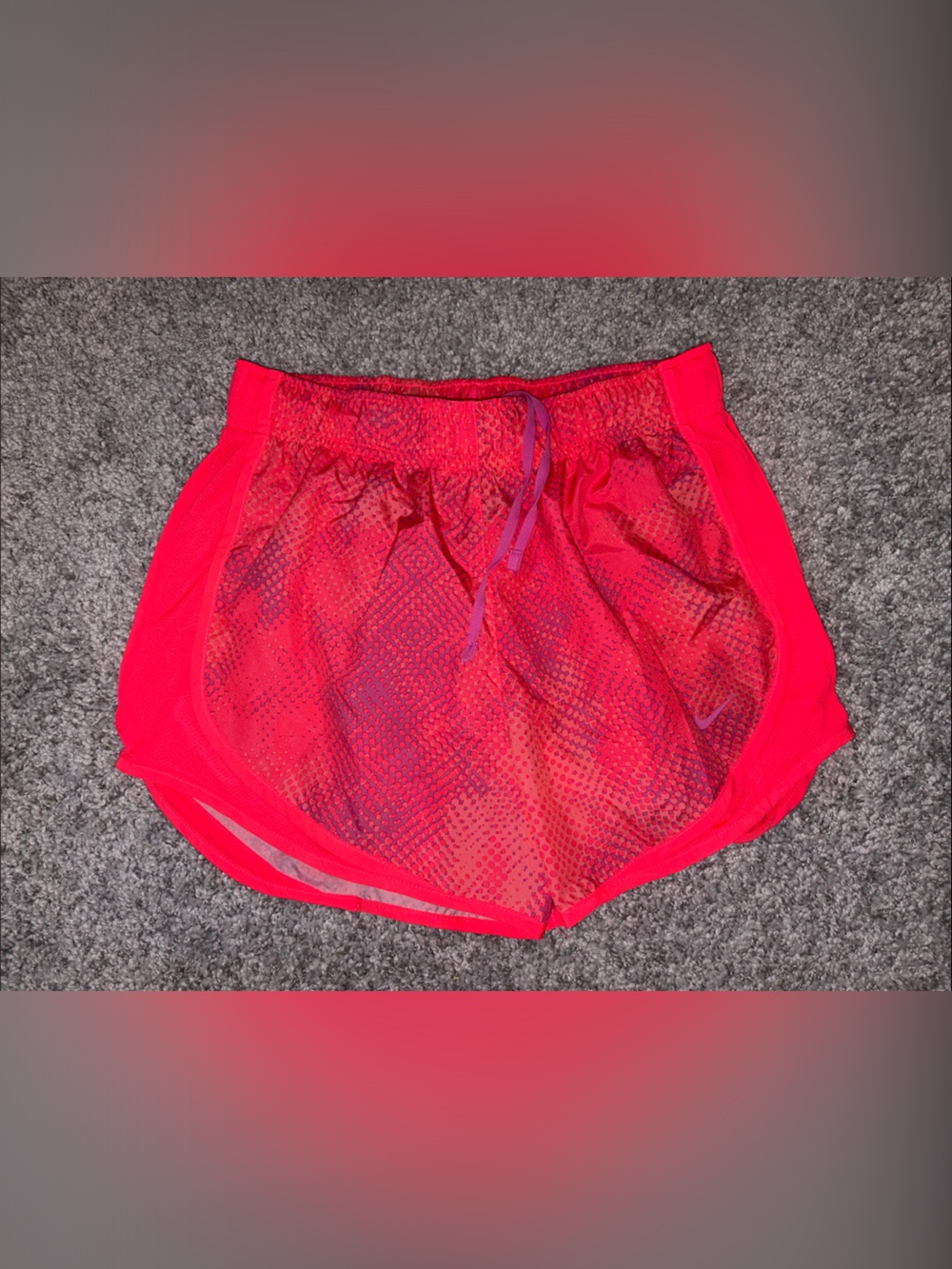 Nike Women's Bright Pink Athletic Shorts
